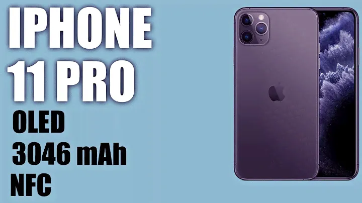 Смартфон Apple iPhone 11 Pro. OLED, NFC, 3045 mAh. Обзор!
