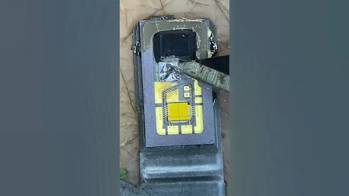 iPhone 11 Pro dot projector #repair #waterdamage