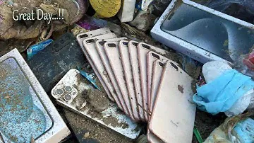 Wass!!😲 i Found alots of iPhone 8 Plus & More Phone in Garbage_Restore iPhone 12 Pro Max