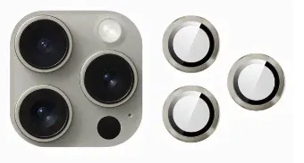 Защитная линза на камеры iPhone 15 Pro/iPhone 15 Pro Max-0