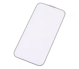 Защитное стекло с сеткой динамика для iPhone 14 Pro Черный