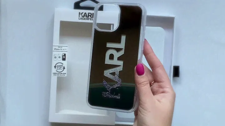 Karl Lagerfeld Spoguļa maciņš, Sudrabs – iPhone 12 Pro Max (KLHCP12LKLMLGR)